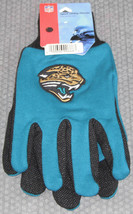 NFL Jacksonville Jaguars Utility Gloves Teal w/Black Palm McARTHUR - £8.78 GBP