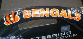 NFL Cincinnati Bengals Mesh Steering Wheel Cover by Fremont Die - $24.99