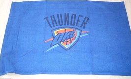 NBA Oklahoma City Thunder Sports Fan Towel Royal 15&quot; by 25&quot; by WinCraft - £11.14 GBP