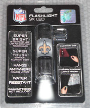 NFL New Orleans Saints Aluminum LED Flashlight by Team ProMark - £11.98 GBP