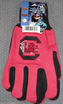 NCAA South Carolina Gamecocks Utility Gloves Red w/ Black Palm McARTHUR - $8.99