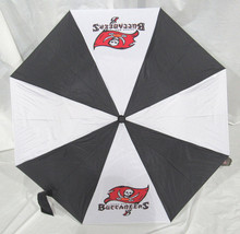 NFL Travel Umbrella Tampa Bay Buccaneers Black and White McArthur For Windcraft - £23.59 GBP