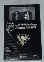 NHL Pittsburgh Penguins Team Logo on Earphones / Ear Buds by iHip - £7.77 GBP