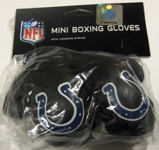 NFL Indianapolis Colts 4 Inch Mini Boxing Gloves for Mirror by Fremont Die - £10.37 GBP