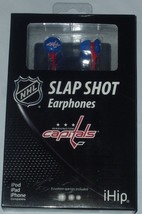 NHL Washington Capitals Team Logo on Earphones / Ear Buds by iHip - £7.78 GBP