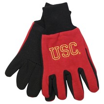 NCAA USC Trojans Utility Gloves Red w/ Black Palm McARTHUR - £11.91 GBP