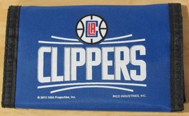 NBA Los Angeles Clippers Printed Tri-Fold Nylon Wallet by Rico Industries - £10.35 GBP