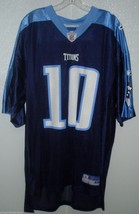 New NFL Tennessee Titans Vince Young #10 Alternate Color Reebok Jersey Adult 2XL - £30.65 GBP