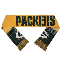 NFL Green Bay Packers 2015 Split Logo Reversible Scarf 64" by 7" by FOCO - $29.99