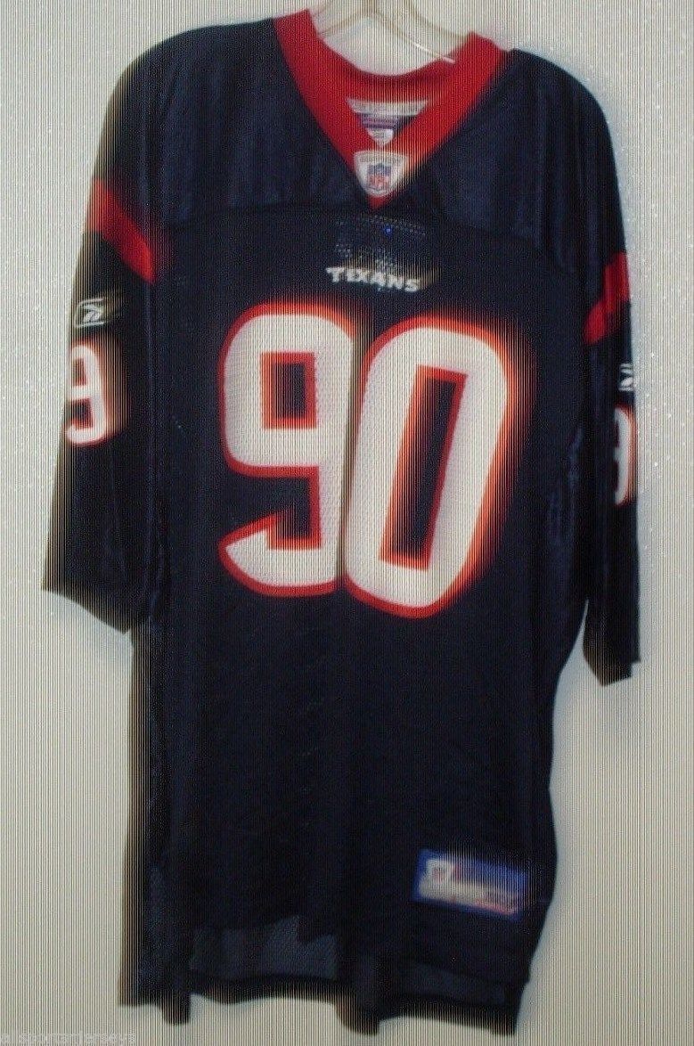 New NFL Houston Texans Mario Williams #90 Home Color Reebok Jersey Adult 2XL - £31.26 GBP