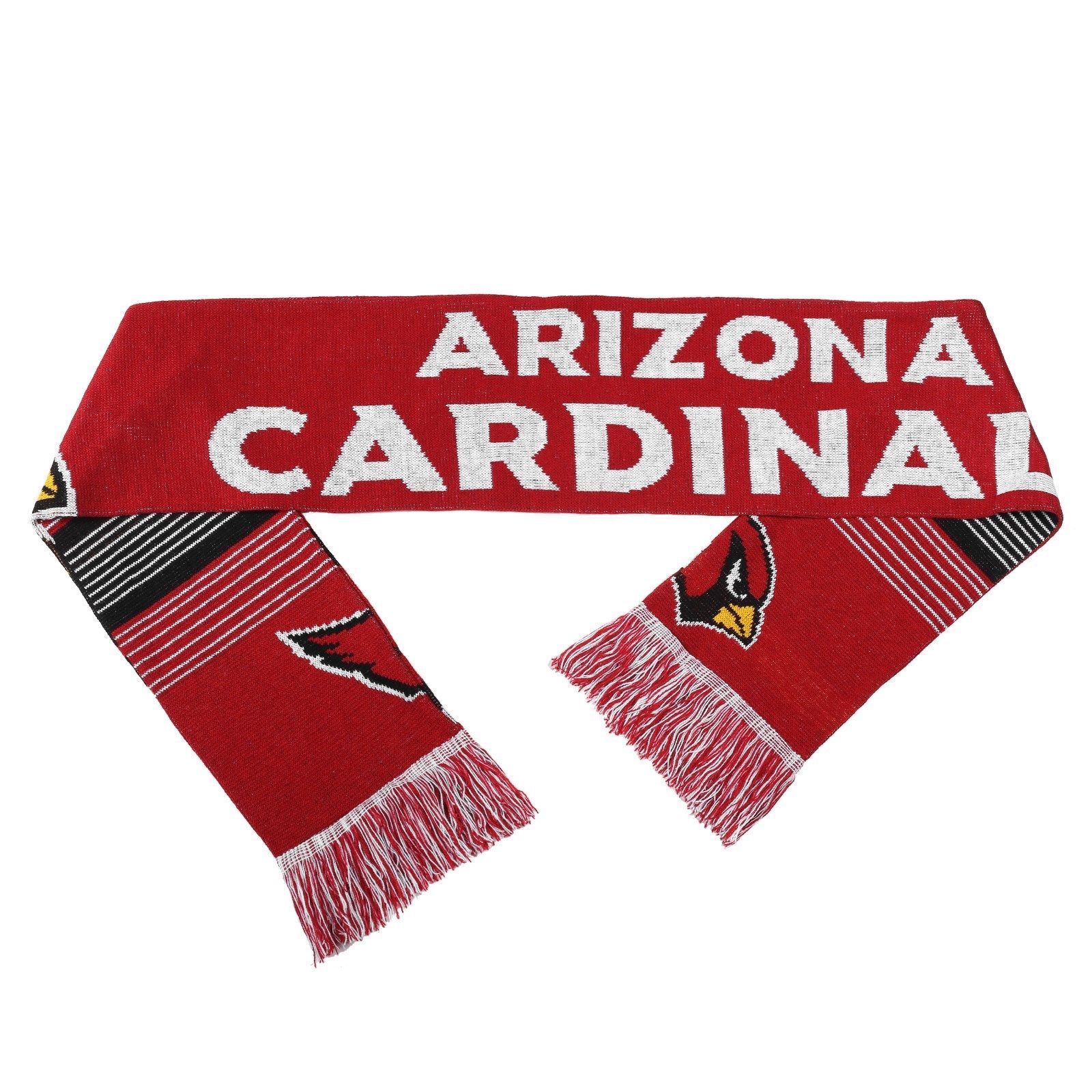 NFL Arizona Cardinals 2015 Split Logo Reversible Scarf 64" by 7" by FOCO - £17.39 GBP