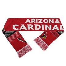NFL Arizona Cardinals 2015 Split Logo Reversible Scarf 64&quot; by 7&quot; by FOCO - £17.49 GBP