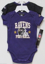 NFL Baltimore Ravens Onesie Set of 2 Football First; Nap Later! 0-3M by ... - $26.95