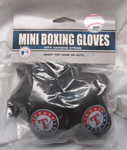 MLB Texas Rangers 4 Inch Mini Boxing Gloves for Mirror by Fremont Die - $11.90
