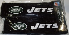 NFL New York Jets Seat Belt Pads Velour Pair by Fremont Die - $13.99