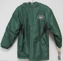 NFL New York Jets Embroidered on Sideline Youth Jacket Medium by Reebok - £46.87 GBP