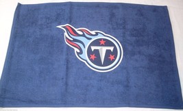 NFL Tennessee Titans Sports Fan Towel Navy 15&quot; by 25&quot; by WinCraft - £13.53 GBP