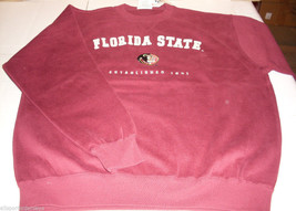NCAA Florida State Seminoles Red Crew Neck Sweatshirt size Large by VF I... - $29.95