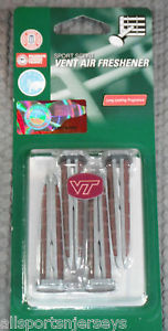Primary image for NFL Virginia Tech Hokies Auto Vent Air Freshener Set of 4 by ProMark