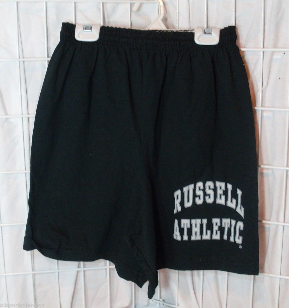 NEW Russell LOGO Screen Printed Jersey Shorts Size Small - $17.95