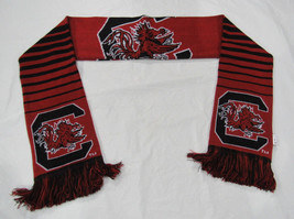 NCAA South Carolina Gamecocks 2014 Big Logo Acrylic Scarf 64&quot; by 7&quot; by FOCO - £17.52 GBP