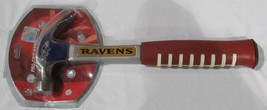 NFL Baltimore Ravens 16oz Team Claw Hammer w/Sport Grip Fiberglass Handle - $31.85