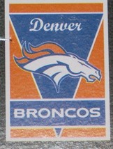 NFL Denver Broncos 28"x40" Vertical House Flag 1 Sided Image by Fremont Die - £16.74 GBP
