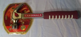 DAMAGED NFL Arizona Cardinals 16oz Team Claw Hammer Sport Grip Fiberglass Handle - £16.02 GBP