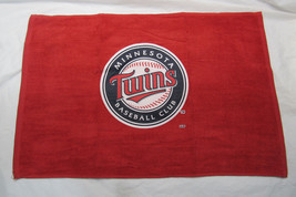 MLB Minnesota Twins Sports Fan Towel Red 15&quot; by 25&quot; by WinCraft - £12.73 GBP