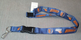 NBA Charlotte Bobcats Keychain Blue Lanyard Detachable Buckle 23&quot;X1&quot; by ... - £7.46 GBP