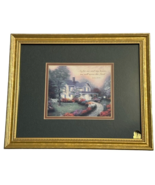 Thomas Kinkade Accent Print Joshua Bible Verse Christian Small Wall Art ... - £17.57 GBP