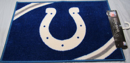 NFL Indianapolis Colts Rug/Mat 20&quot; by 30&quot; Center Logo by Northwest - £23.97 GBP