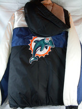 NFL Miami Dolphins Hooded Jacket Adult Men&#39;s size XX-Large by G-III - £64.10 GBP
