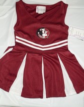 NCAA Florida State Seminoles Infant Cheer Dress 1-pc 4T Two Feet Ahead - £31.93 GBP