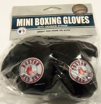 MLB Boston Red Sox 4 Inch Mini Boxing Gloves for Mirror by Fremont Die - $11.90