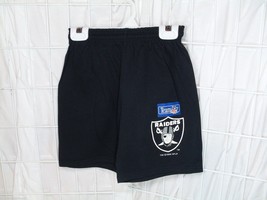 NFL Las Vegas Raiders Logo Screen Printed Shorts Size Youth Small - $21.95