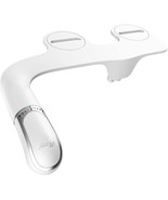 Bio Bidet Slimtwist Bidet Attachment For Toilet, Non Electric,, White - £35.06 GBP