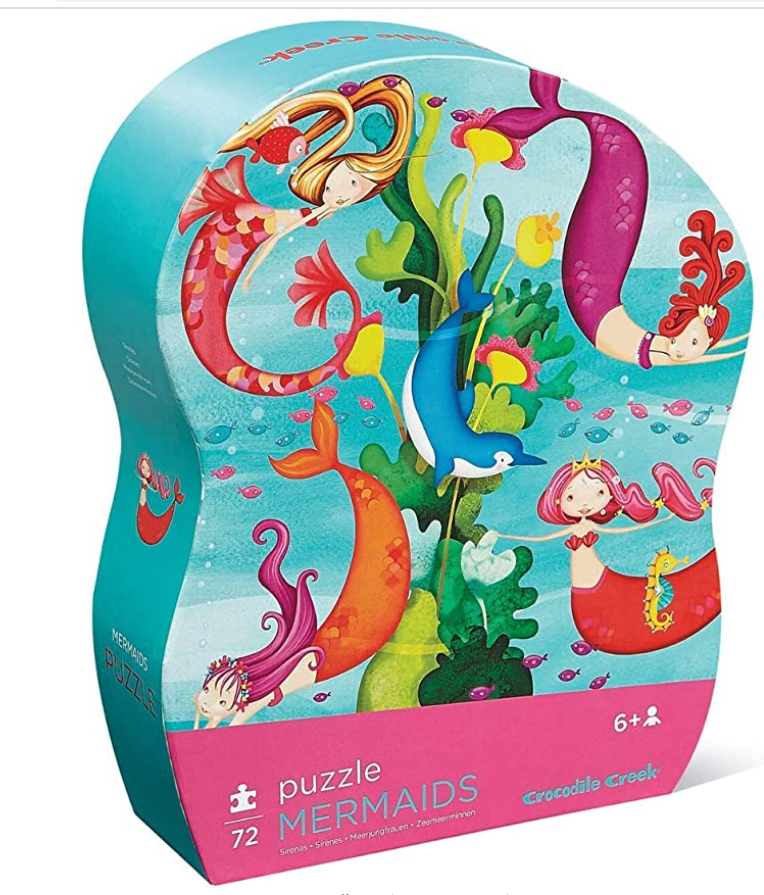 Crocodile Creek Mermaid 72Pc Junior Puzzle - $44.95