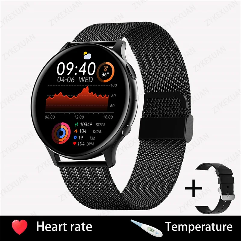 For 1.32 inches Bluetooth Call Smartwatch Women Men AMOLED 360*360 HD Pi... - £55.31 GBP