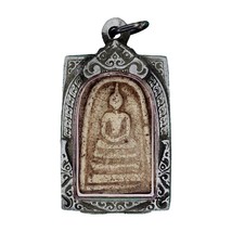 Genuine Phra Somdej Toh Wat Rakang Talisman Old Generation Thai Amulet Antique - £39.30 GBP
