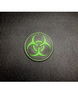 3D PVC Infected Biohazard Toxic Green Morale Patch Zombie Response The D... - $10.50 CAD