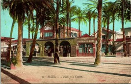 Vtg Postcard 1910 Algeria Alger Algers Oasis at Casino L&#39;Oasis et Le Casino - £11.63 GBP