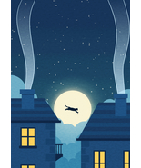 Digital Wall Art - Title: From Roof To Roof - $4.49