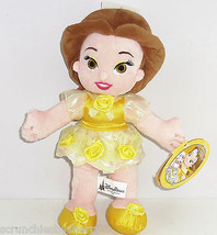 Disney Princess Little Belle Plush Doll Toy Fairy Tales Theme Parks New - £27.63 GBP