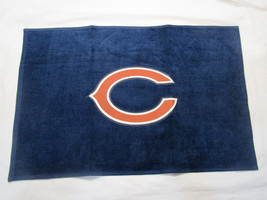 NFL Chicago Bears Sports Fan Towel Navy 15" by 25" by WinCraft - £13.54 GBP