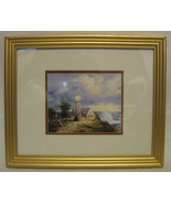 Thomas Kinkade A Light In The Storm Framed Print - £35.37 GBP