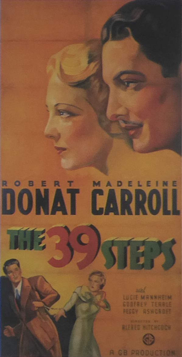 The 39 Steps - Robert Donat - Movie Poster - Framed Picture 11 x 14 - £25.97 GBP