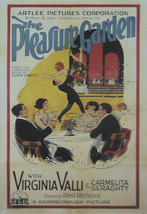 The Pleasure Garden - Viginia Valli - Movie Poster - Framed Picture 11 x 14 - $32.50