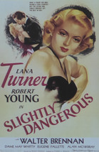 Slightly Dangerous - Lana Turner  - Movie Poster - Framed Picture 11 x 14 - £25.97 GBP