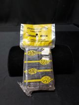 Vintage 1962 Flambeau Tackle Utility Box Clear Plastic Storage NEW OLD S... - $9.49